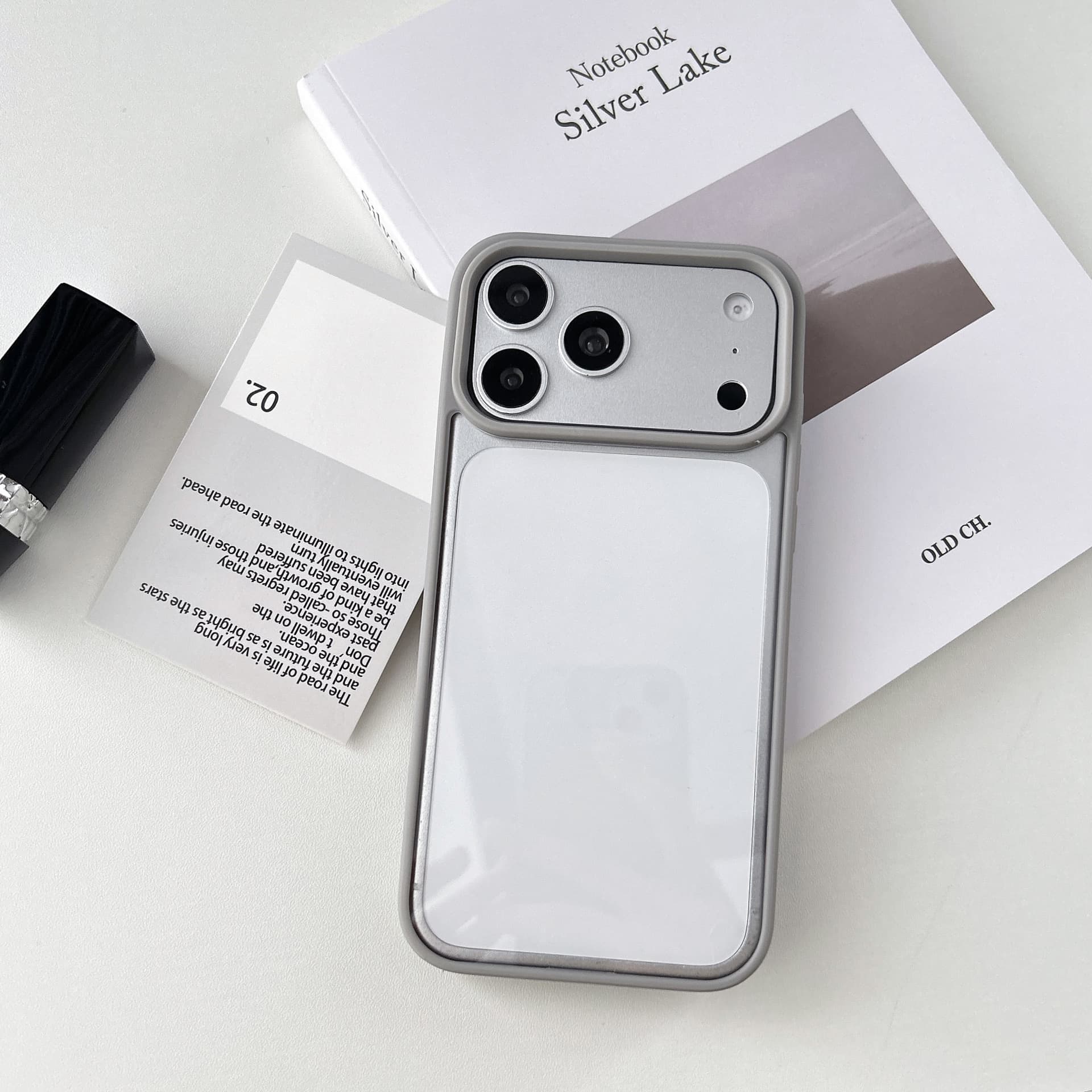 1.5mm Thick Frosted 6-Color Frame for Apple 17P Phone Case, Sheer 16E/17E, Simple 15 Plus, In Stock