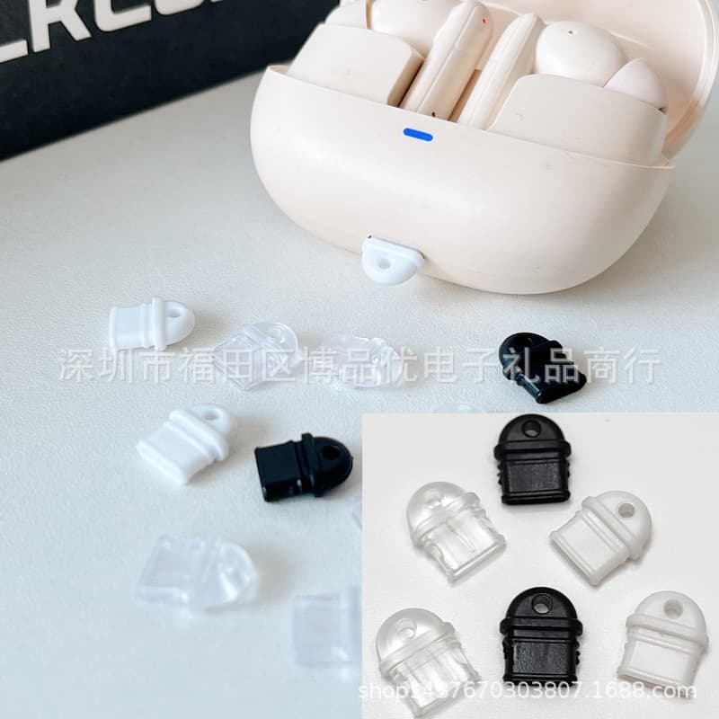 PVC dust plugs for USB Type-C data/charging ports on phones and laptops (female port)