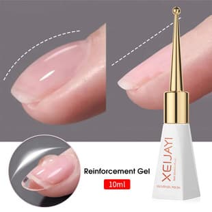 Nail Construction Base Gel, Easy Shaping, Ultra-Long-Lasting Reinforcing Base Gel, Multi-Functional Nail Gel for Nail Salons