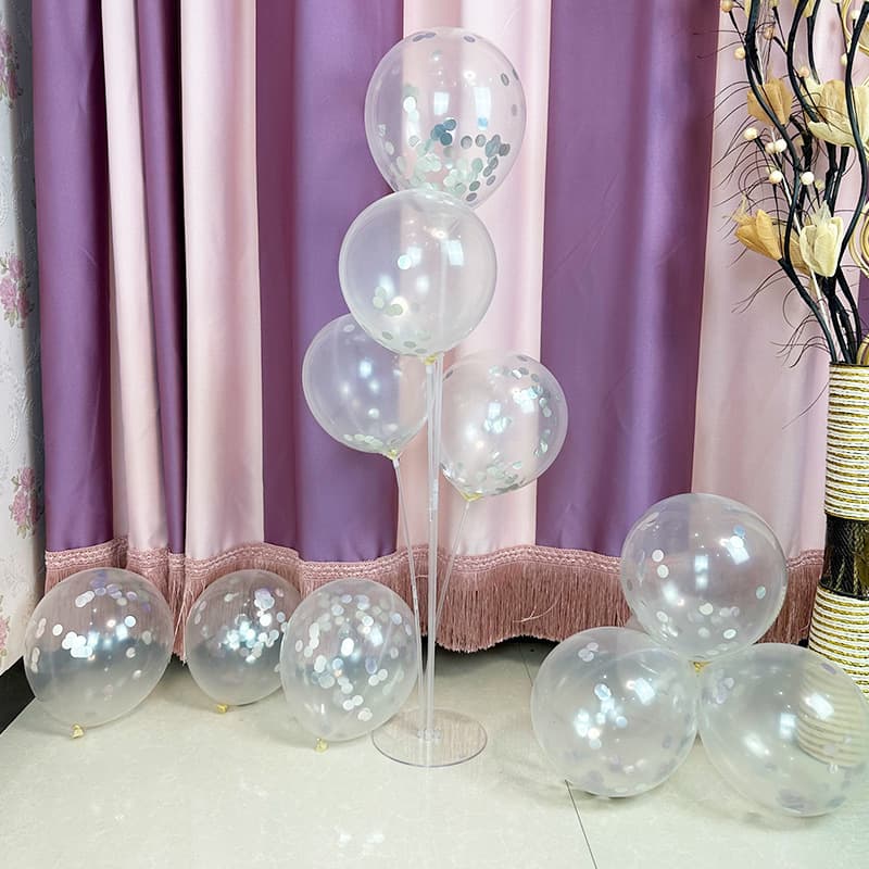 Wedding Room Decoration Balloons, Double-Layer Thickened Garnet Red and Ruby Red Balloons, Wedding Engagement Supplies