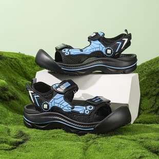 Children's Sandals 2026 New Summer Style School Sports Boys Shoes Beach Sandals for Big and Medium Kids Boys