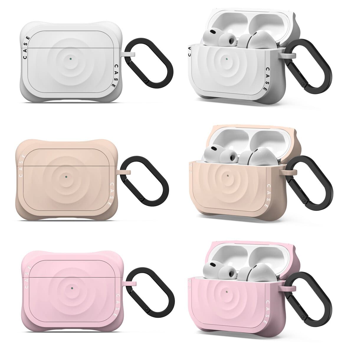 Caseti Original Wave Pro3 Case for AirPods Pro, Compatible with Apple Wireless Bluetooth Protective Cover