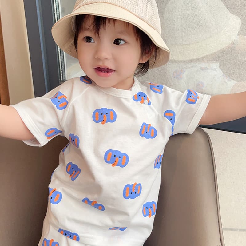 Baby Short Sleeve 100% Cotton Class A Infant T-Shirt for Boys and Girls, Thin Summer Top