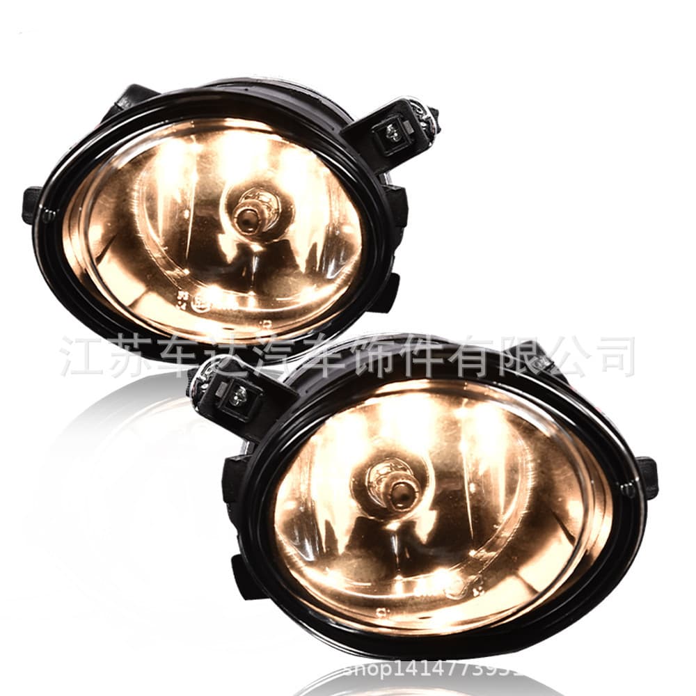 Transparent front bumper fog light suitable for 01-05 E46 3 Series M3 / 00-03