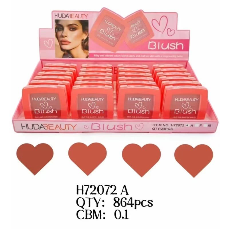 Huda Beauty Blush Is Oil-Controlling, Waterproof, Sweat-Proof, Lightweight, and Adheres Well Without Stripping Makeup or Causing Caking
