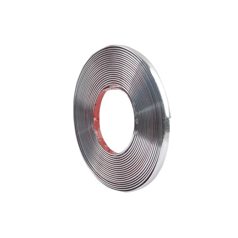 10mm Car Decorative Trim, Body Chrome Strip, Window Chrome Trim 12.5m/Roll, Door Edge Guard
