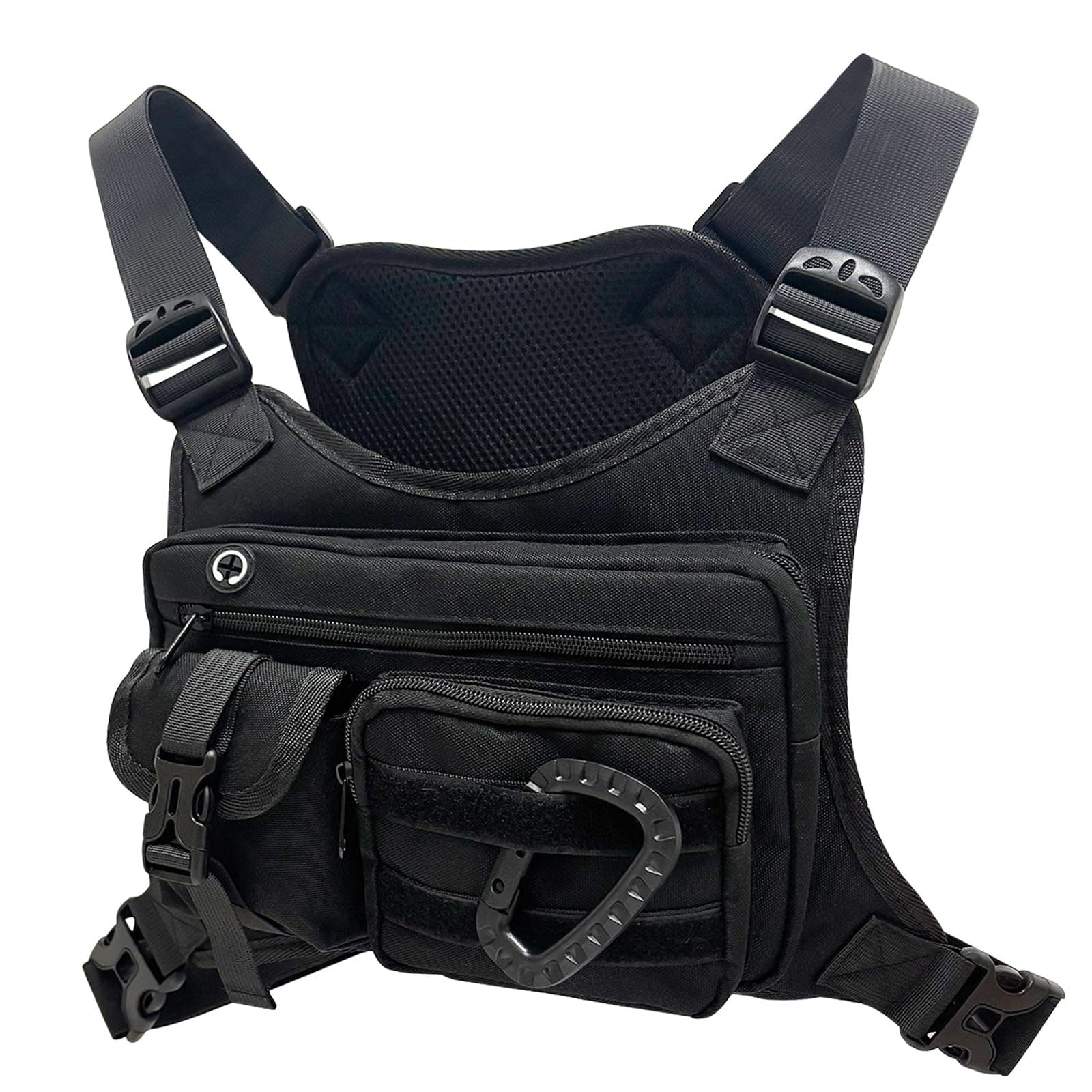 Amazon Men's Tactical Chest Bag Outdoor Hunting Tactical Vest Outdoor Sports Cycling Vest Multi-Function Manufacturer