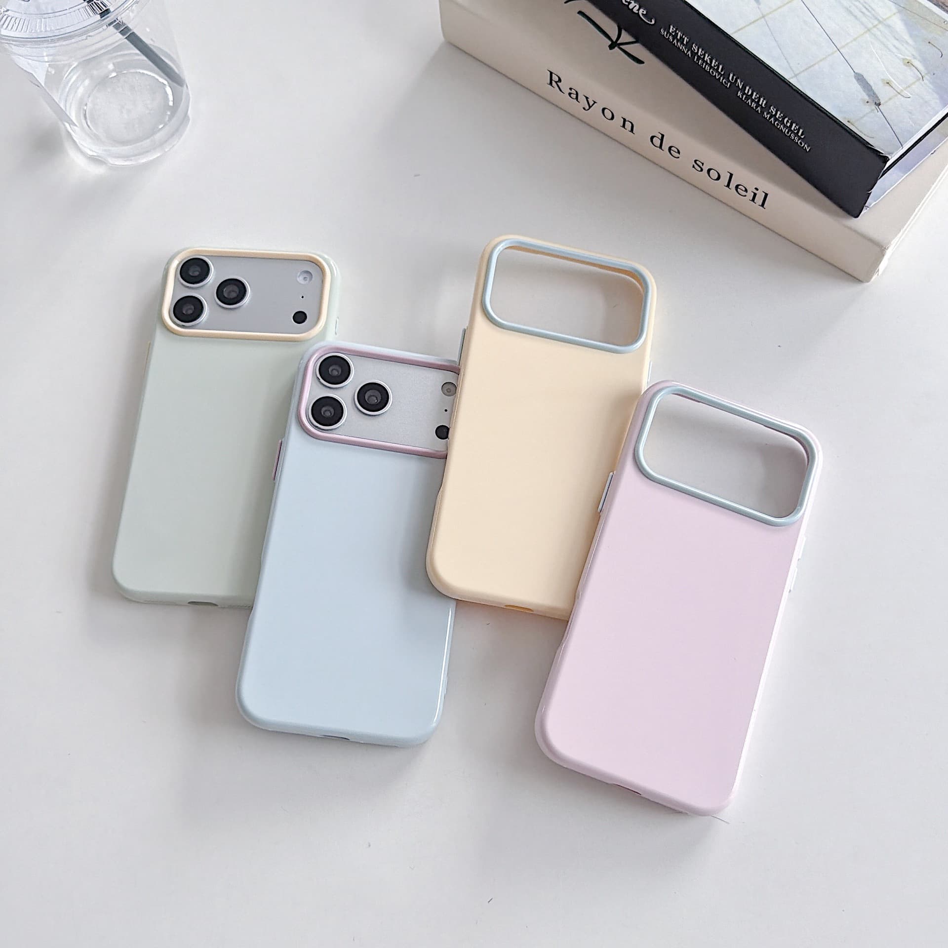 Macaron Jelly Phone Case for iPhone 17 Pro Max, Trendy Dopamine Style for 16, Independent Buttons for 14, Soft Case