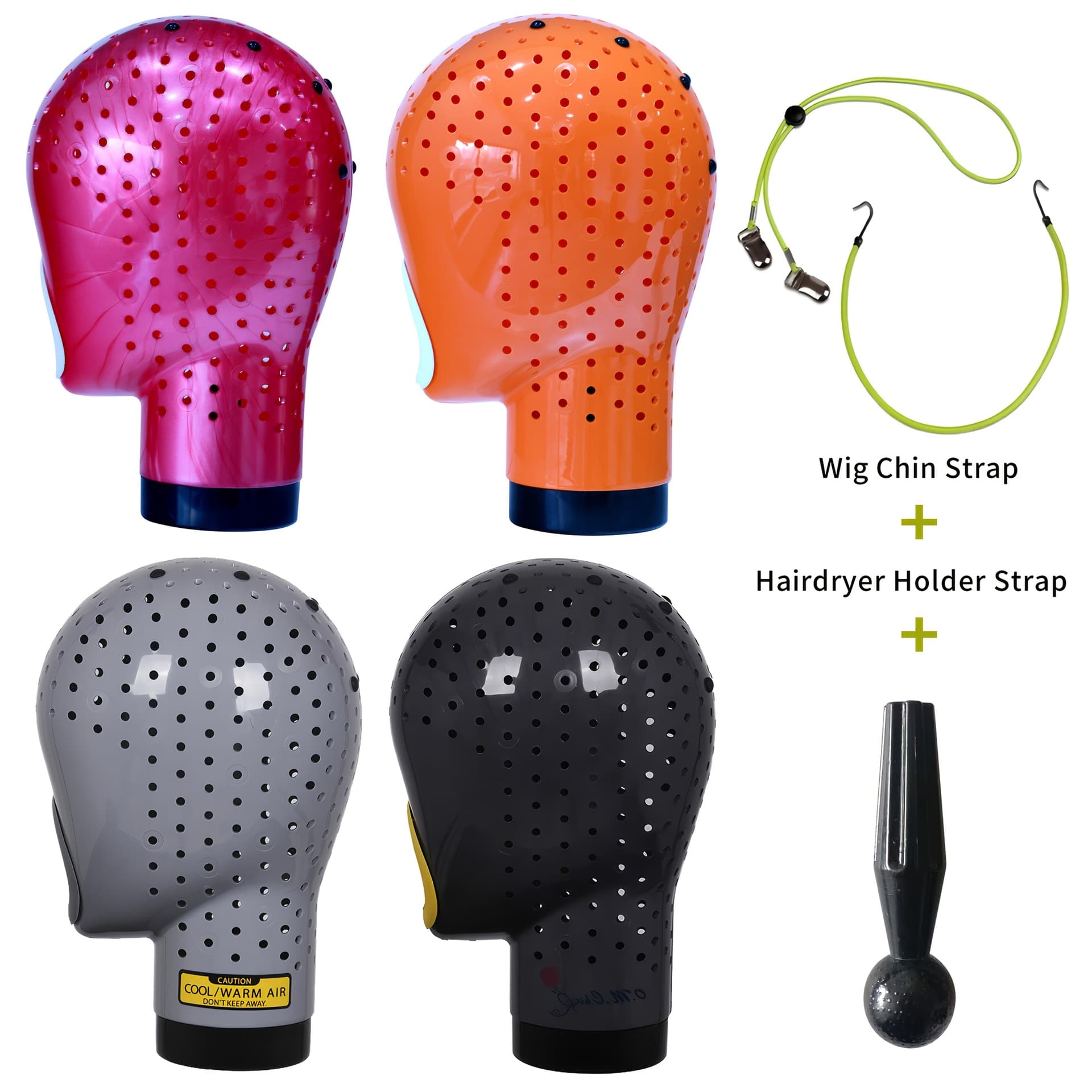 2025 New Cross-Border Hairdryer, New Wig Head, Hairdryer Stand, Wig Rack, Wig Mannequin
