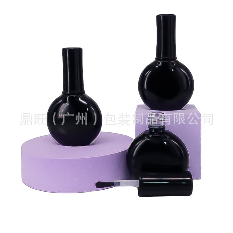 Wholesale 12ml light-proof nail polish empty bottles, nail polish glass empty bottles, nail polish empty bottles, refillable bottles