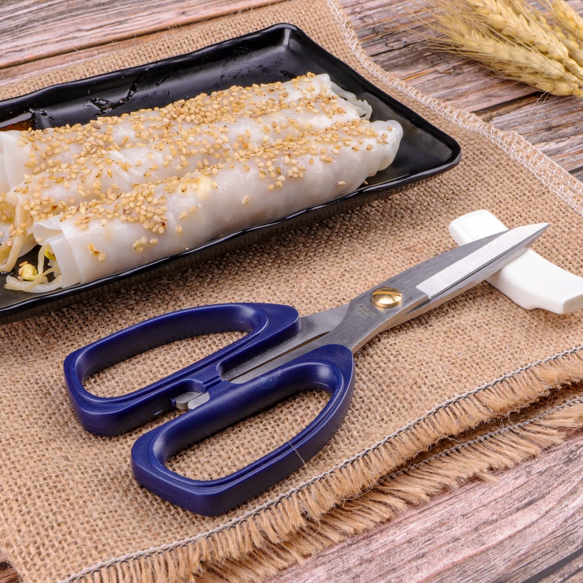 Heavy-duty thickened stainless steel multi-purpose kitchen shears, poultry shears, household scissors, industrial heavy-duty scissors