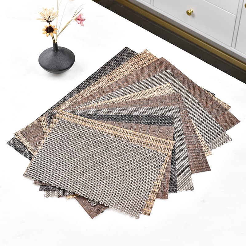 Tea tray pad PVC fiber tea mat, Kung Fu tea strainer, tea leaf residue filter, tea mat, heat-insulating tea accessory wholesale