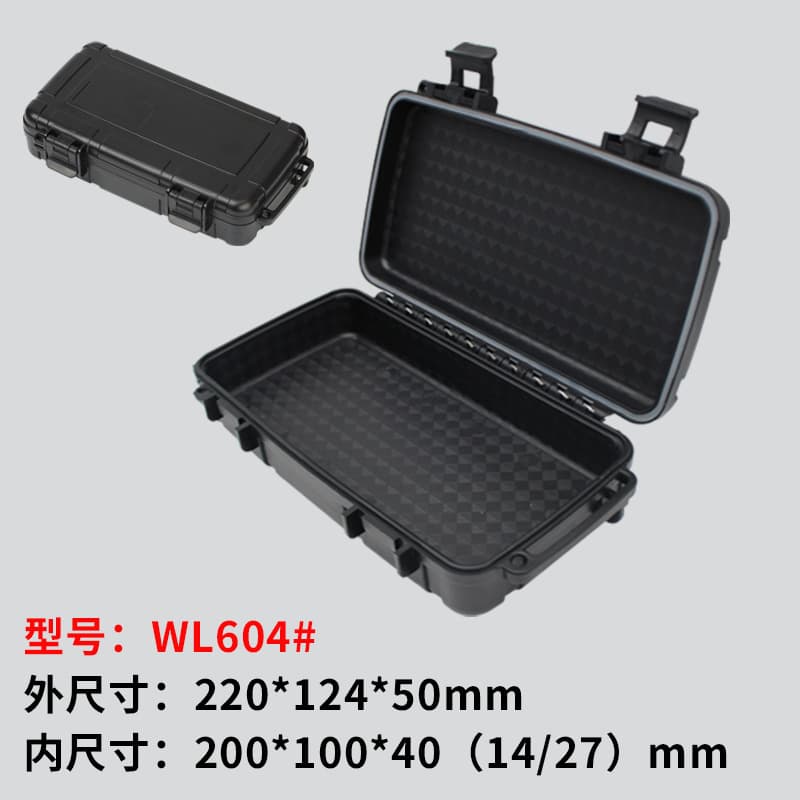 Thickened Hardware Precision Equipment Safety Pull Rod Storage Box, Home Waterproof Drop-Resistant Handheld Plastic Protective Tool Case