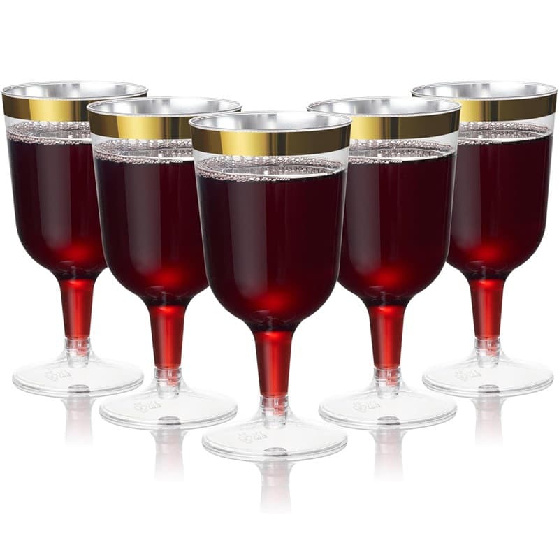 Tall Mousse Cup Wood Bran Red Wine Pudding Jelly Aviation Cup Hard Plastic PS Transparent Thickened Disposable Cup