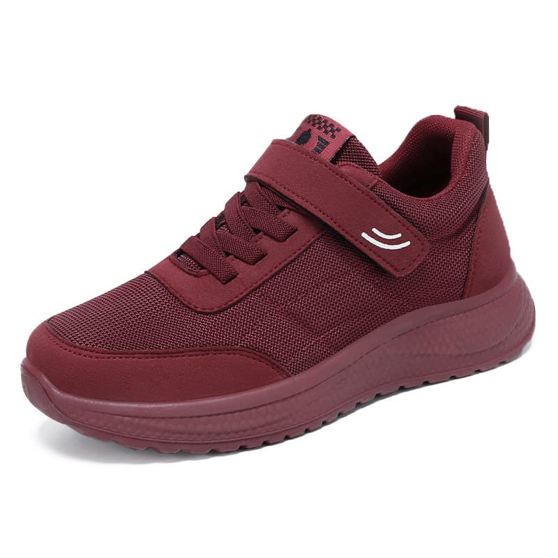Men's Spring Casual Shoes, Polyurethane Lightweight Shoes for the Elderly, Middle-aged and Senior Walking Shoes, Velcro Convenience Sports Shoes