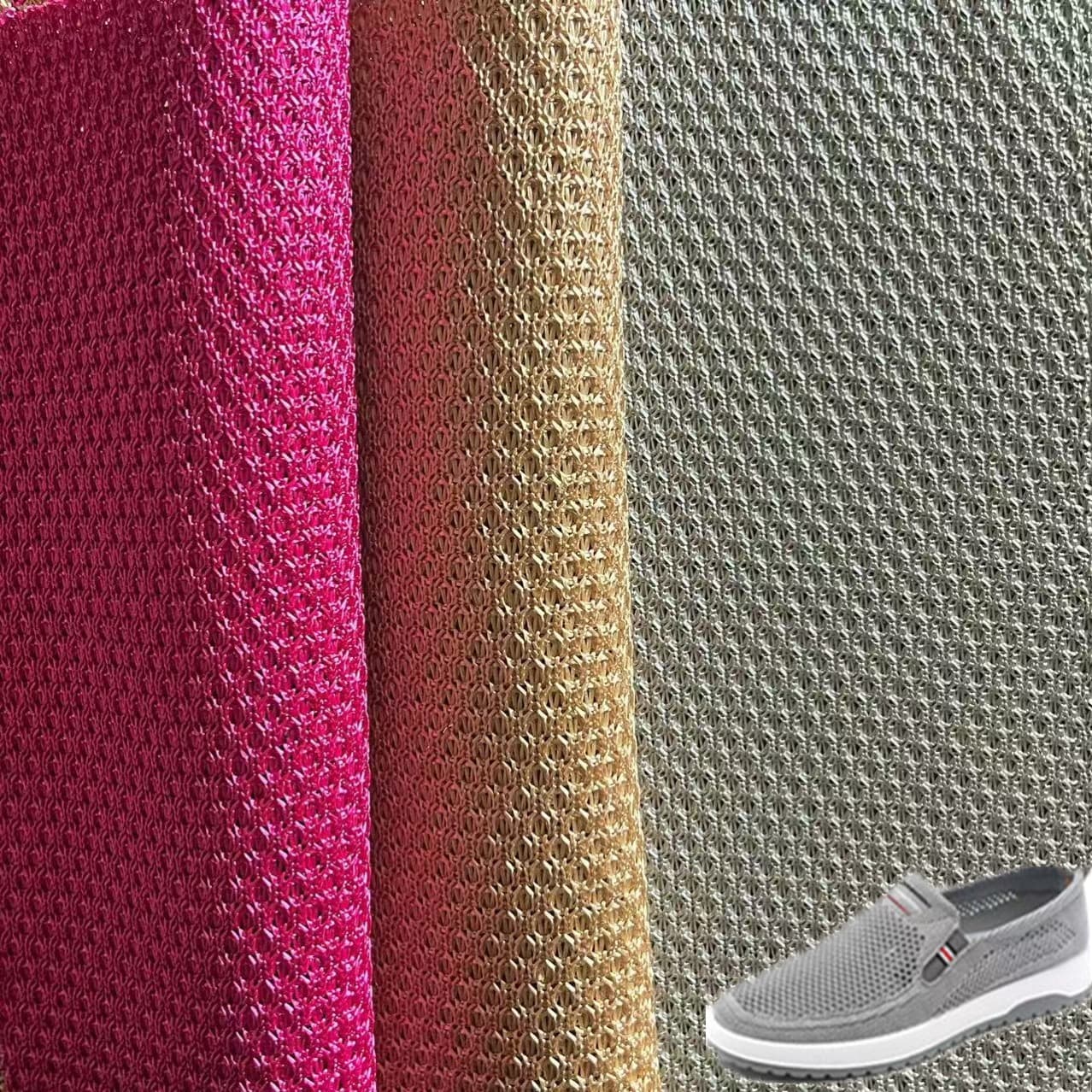 Breathable Mesh Shoe Material Fabric Old Beijing Cloth Shoes Slip-On Casual Shoe Upper Material
