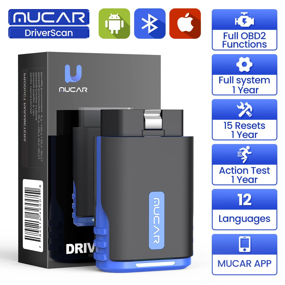 MUCAR DriverScan OBD2 Scanner car Diagnostic car diagnostic tool
