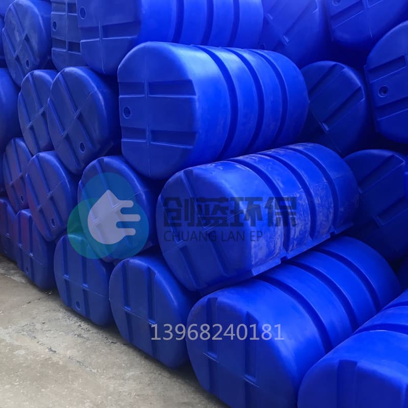 Manufacturer supply marine aquaculture floating box pontoon 650*1000mm cylindrical floating barrel.
