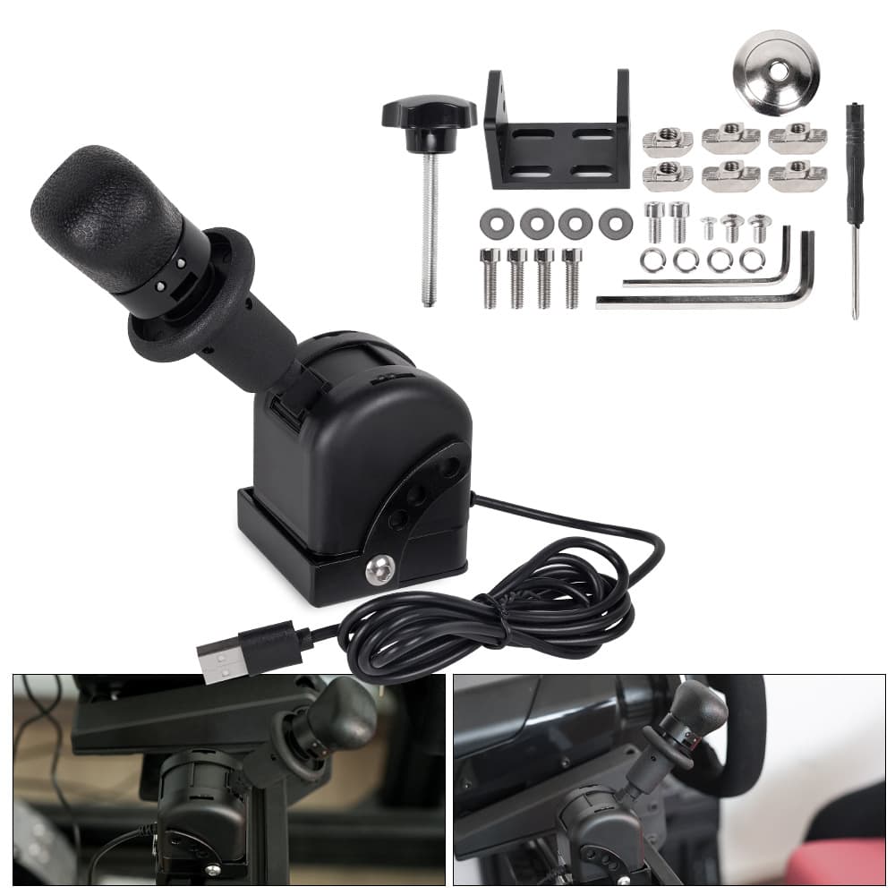 USB SIM Handbrake ETS2 Euro Truck Simulator 2 PC Racing Game Simulator Air Brake for G20 G27 G29 Wholesale