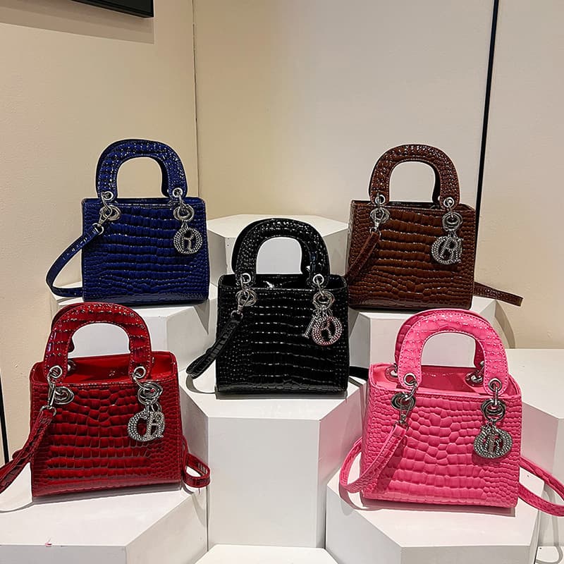 New Stylish Elegant Women's Handbag Versatile Lady Dior Style Bag Trendy High-End Shoulder Crossbody Bag Portable Exquisite
