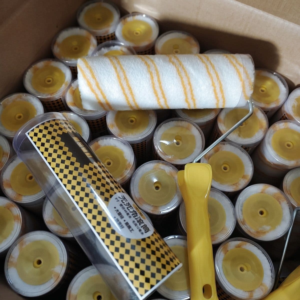 Medium Hair Auxiliary Material Roller Hot Melt Dead Angle Wall Latex Paint Paint Coating Brushing Tool Foreign Trade Factory Supply Chain