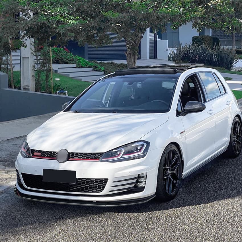 Front Lip Spoiler for Volkswagen Golf 7 MK7 GTI R Rline 2013-2016 Models