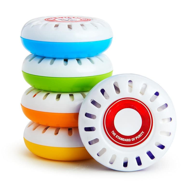 Round Disc-shaped UFO Exterior Case for Bathroom Trash Can, Bedroom, Kitchen, Office Wax and Scent Discs