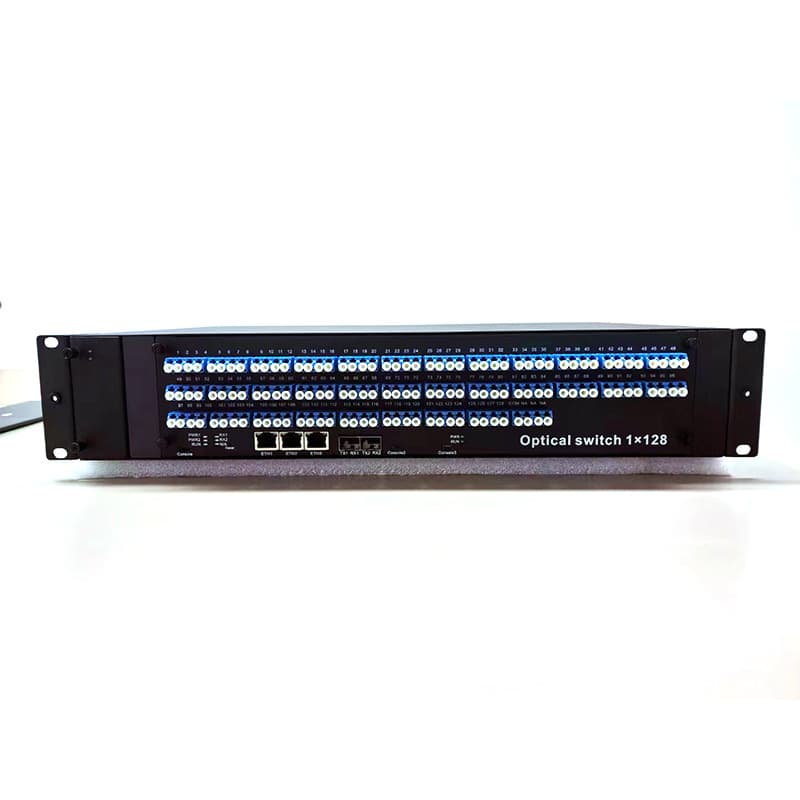 Rack Mount 1x96 1x128 1xN MEMS Light Switch for Light Circuit Control Device