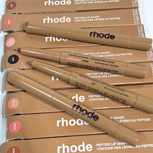 US Rhode Hailey Peptide Lip Shape Dual-Ended Lip Liner Smooth Lipstick Pencil