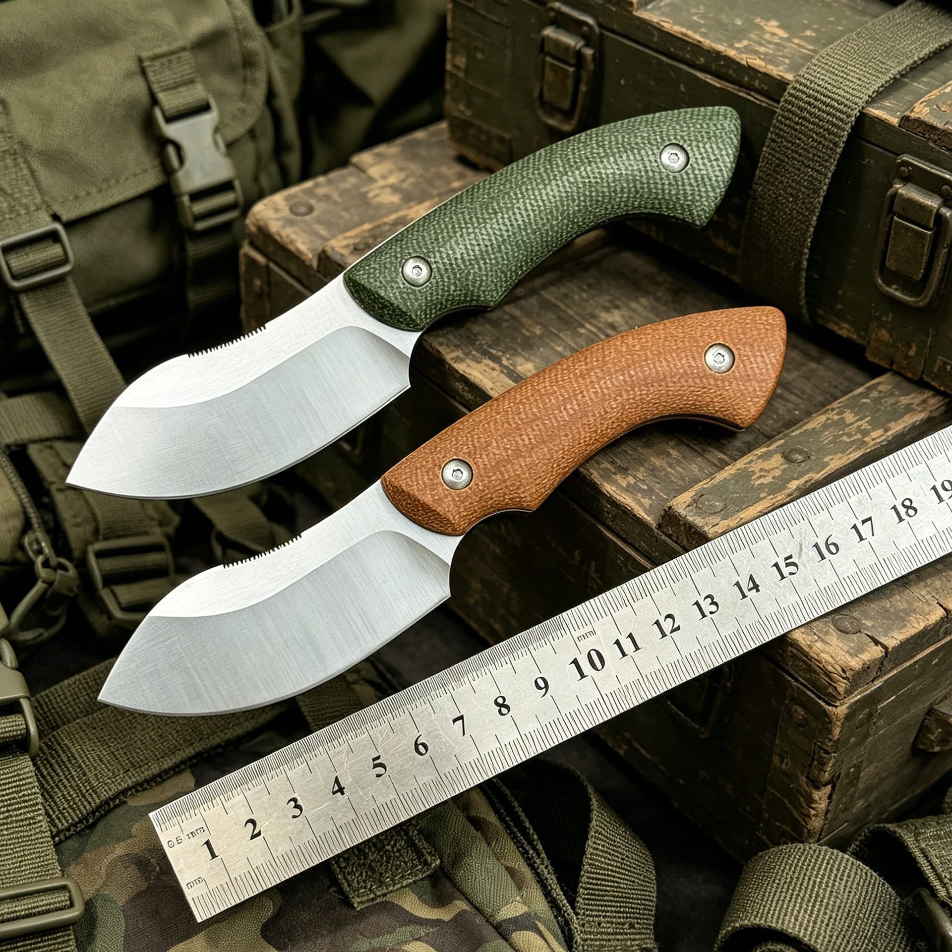 New High Hardness Sharp Fixed Blade Outdoor Knife, Small Straight Knife for Camping Survival Outdoor EDC Knife Wholesale