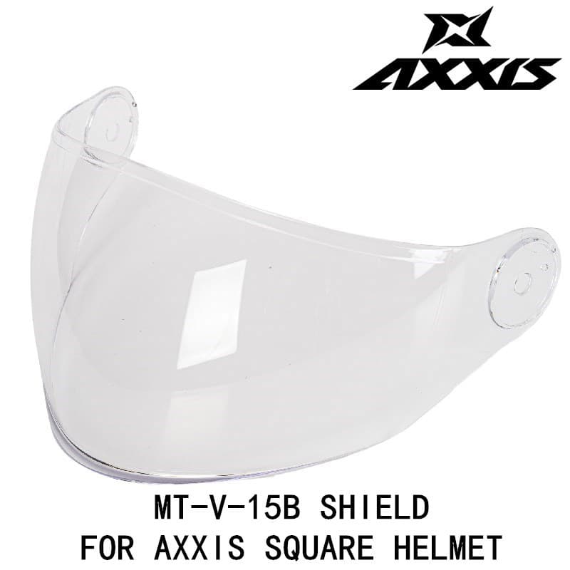 Spain AXXIS Square helmet shield compatible with AXXIS half helmet MT-V-15B visor