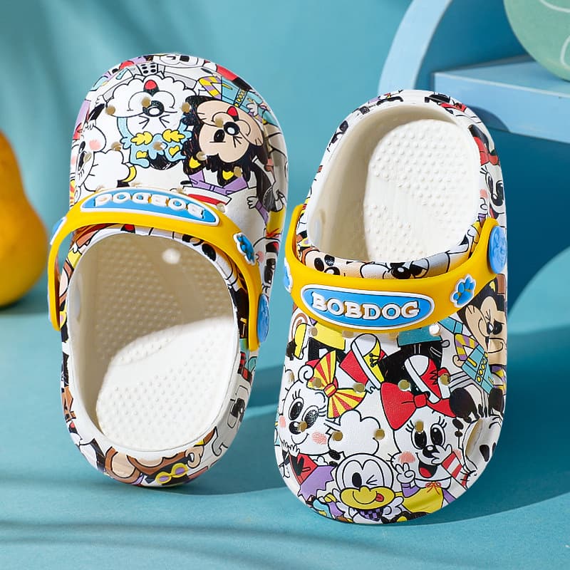 Bobdog Children's Summer New Pattern Clog Sandals for 1-5 Year Old Boys and Girls EVA Beach Sandals Distribution