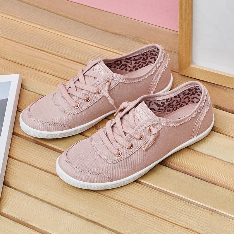 Large Size Women's Canvas Shoes Slip-On Casual Sports White Sneakers 41-43 Summer Lazy Shoes Low Cut Rubber Outsole