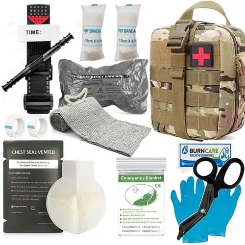 New hot export IFAK battlefield first aid kit survival tool set outdoor emergency kit first aid kit edc Europe