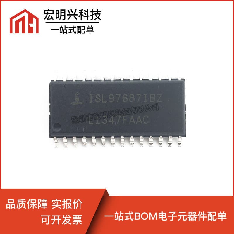 Brand New ISL97687IBZ IC LED DRV CTRL PWM 160MA 28SOIC LED Power Driver