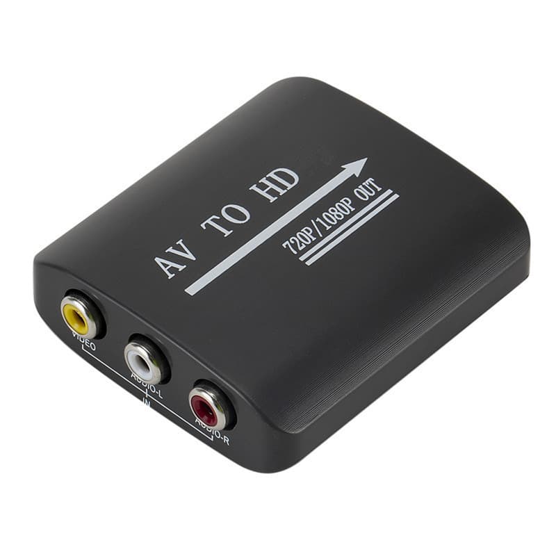 Cross-border AV to HD Converter CVBS/RCA to HD Converter 720P/1080P OUT