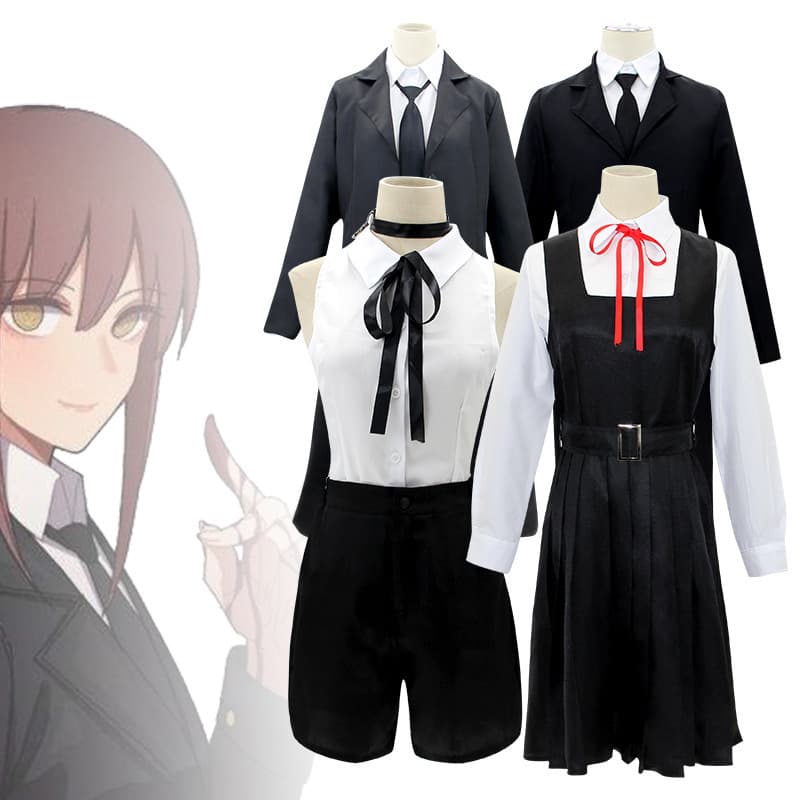 Chainsaw Man Cosplay Costume Anime Role-Playing Devil Hunter Nurse Outfit Power Makima Cosplay Clothing