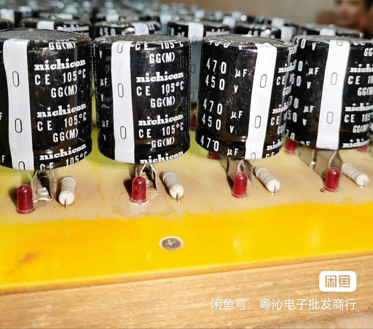 450V330UF imported dismantled original electrolytic capacitors, dimensions 30*30