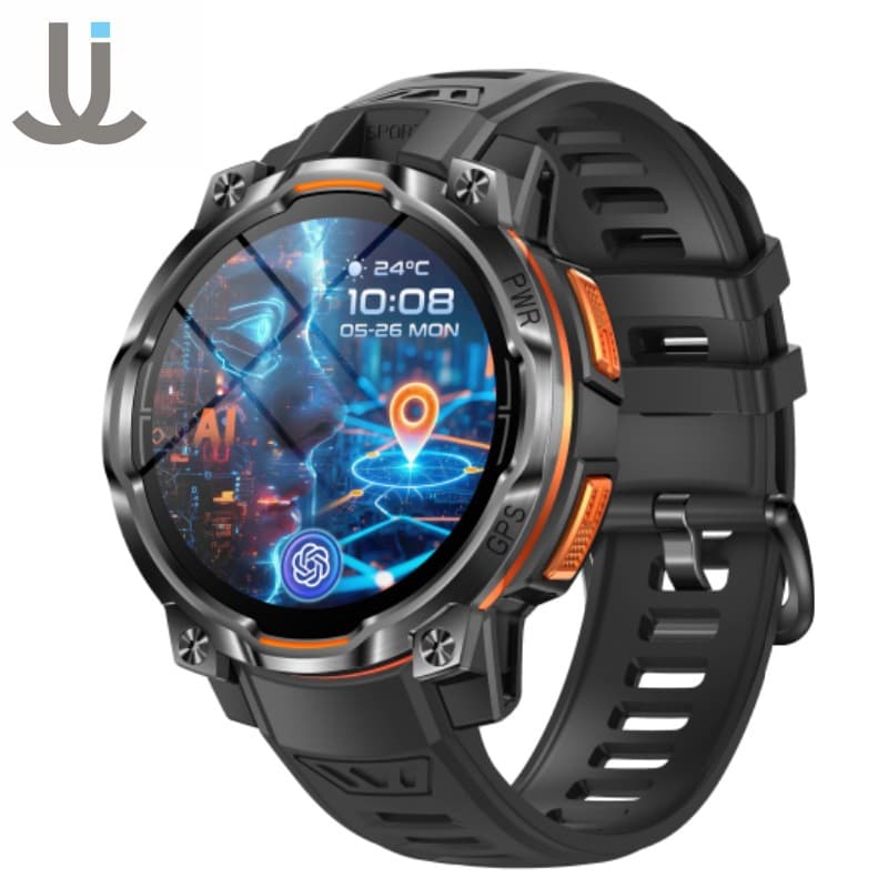 Smart Watch GPS Positioning Offline Map Large Screen Multi-Function Health Monitoring 1200mAh Sports Heart Rate Watch