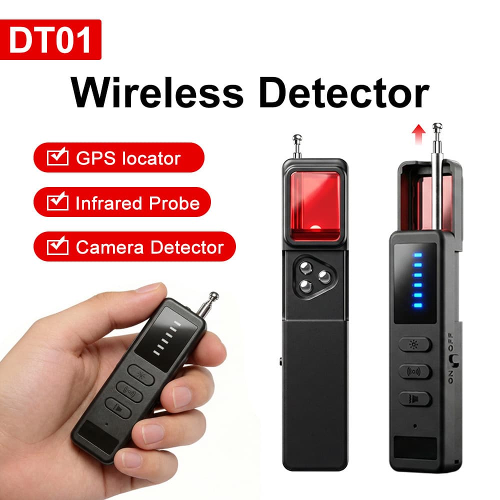 2026 New Anti-Eavesdropping Detector Wireless Signal Detector Anti-Sneak Photography Hotel Camera GPS Detector