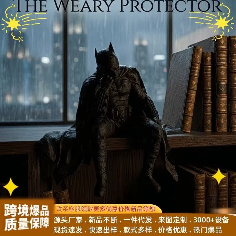 Cross-border best-selling melancholic Batman Play Arts modified PA modified heavy-duty Darth Vader pen stand super movable box