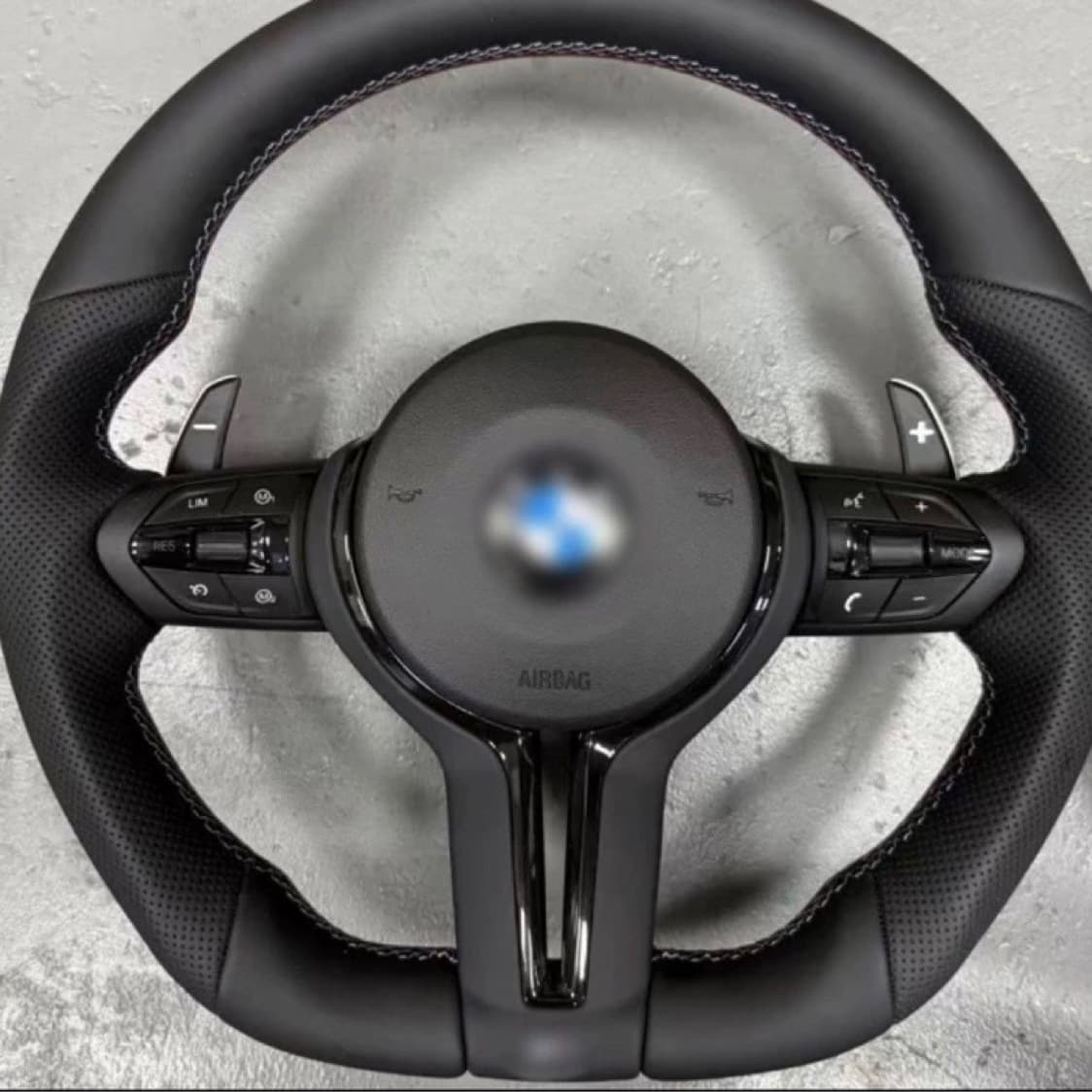Suitable for BMW 1234567 series X5M3M5E70E71F30F10F18F35 modified thong steering wheel