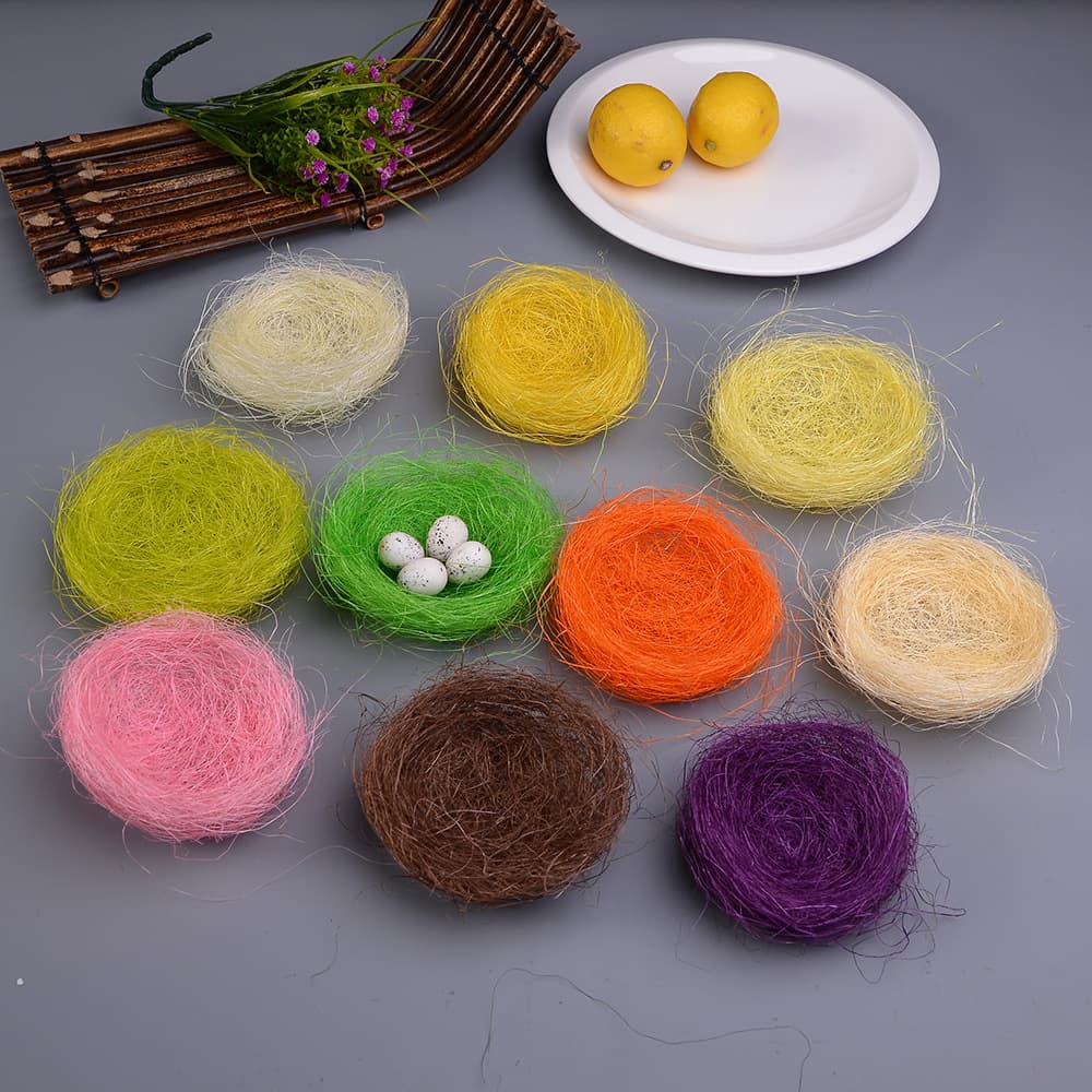 Artistic Bird's Nest Decorative Plate for Specialty Private Kitchen Dishes, Cold Dish Plate, Molecular Cuisine Bird Nest