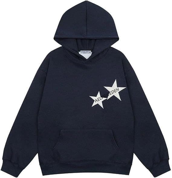2026 Cross-border Autumn Trendy Hip-Hop Street Graffiti Hoodie for Men and Women Retro Casual Sports Couple Sweatshirt