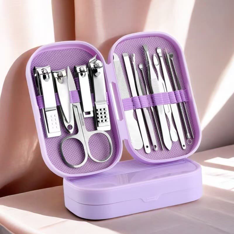 In Stock Nail Clippers Set Stainless Steel Tools Manicure Nail Clippers Portable Beauty Tools Set