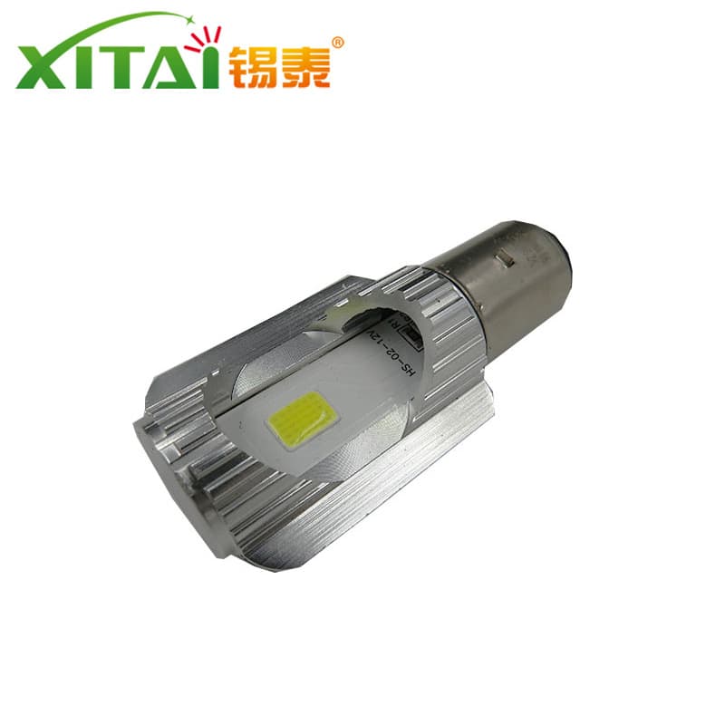 Motorcycle Dual-Claw Single-Side 12V LED Headlight Bulb Electric Motorcycle LED Light Factory Direct