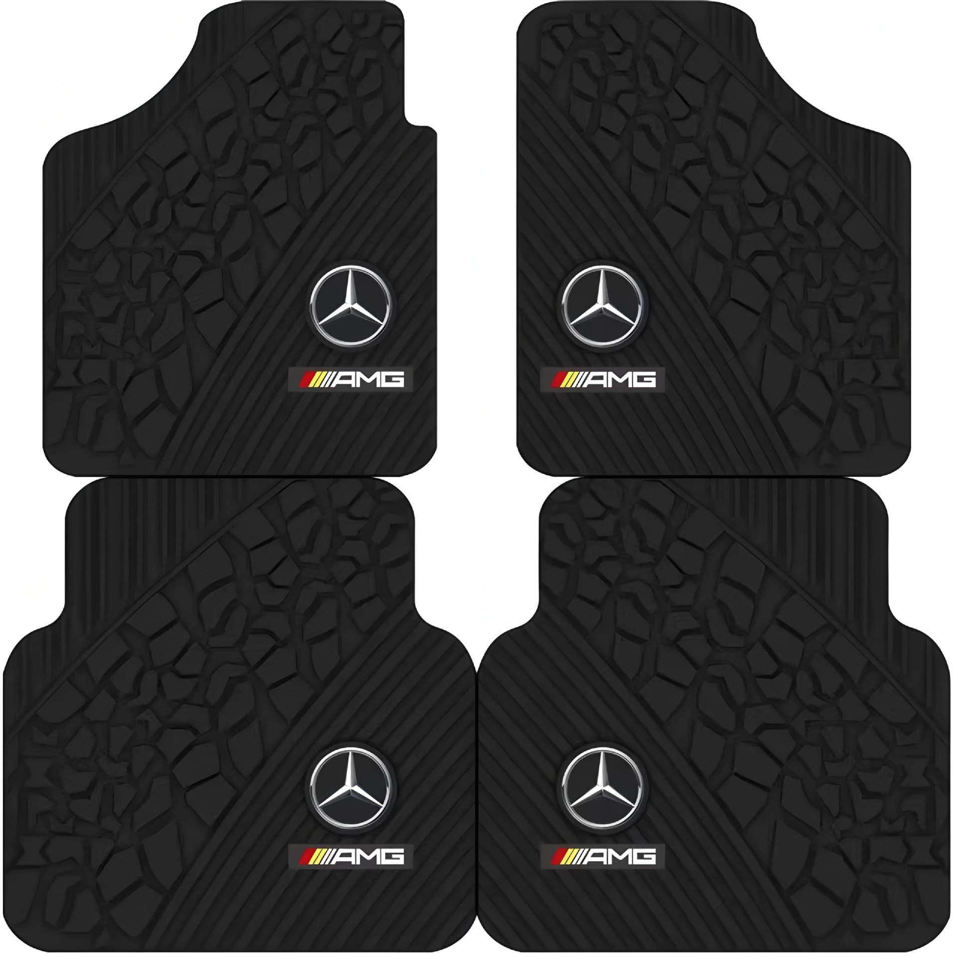 Car-Mounted Stain-Resistant Car Floor Mats, Universal Car Logo for All Seasons, Easy to Clean, Non-Slip, Water-Absorbent Diatom Mud Car Mats, Foreign Trade Wholesale