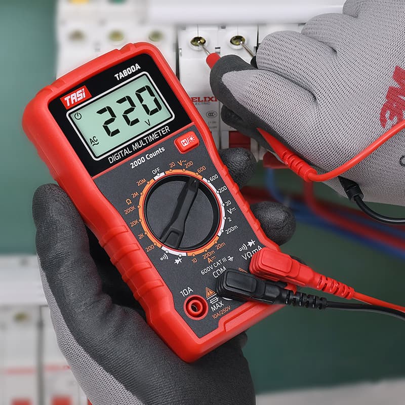 Tyans multimeter TA800A digital high-precision fully automatic electrician portable small multimeter