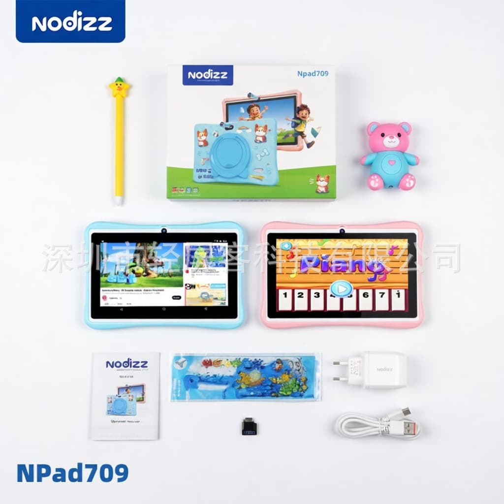 Npad709 Tablet 7inch Android Tablet Dual Camera WIFI Children Learning Tablet Student Tablet