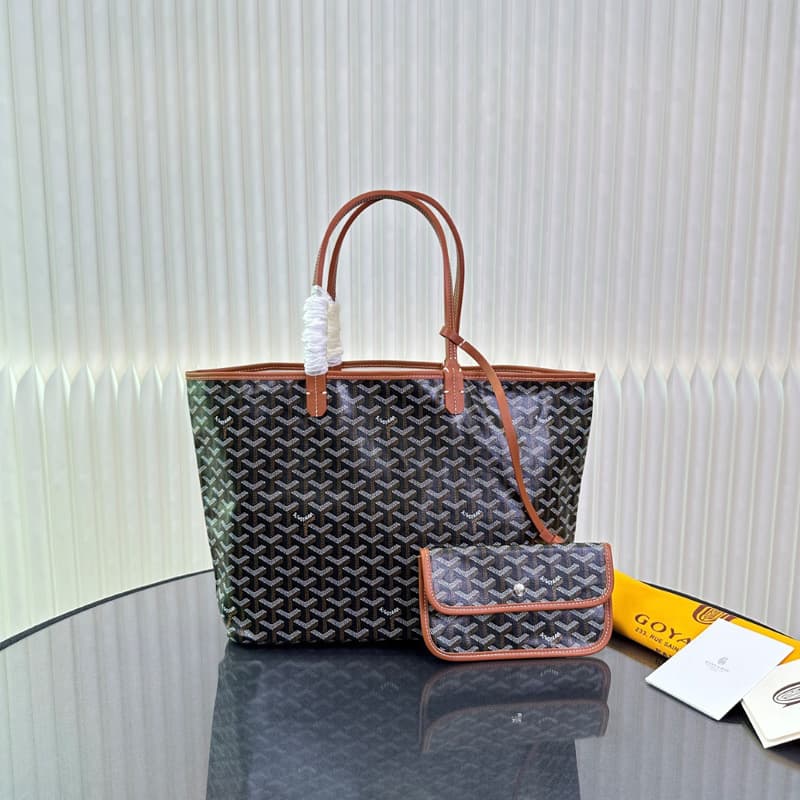 Goyard New Style High-end Shopping Bag Medium Tote Bag Large Capacity Fashion Handbag Shoulder Bag